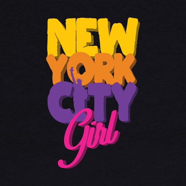 'New York City Girl' Beautiful New York City Gift by ourwackyhome